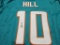 Tyreek Hill of the Miami Dolphins signed autographed football jersey PAAS COA 599
