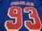 Mika Zibanejad of the NY Rangers signed autographed hockey jersey PAAS COA 041