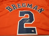 Alex Bregman of the Houston Astros signed autographed baseball jersey PAAS COA 298