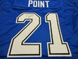 Brayden Point of the Tampa Bay Lightning signed autographed hockey jersey PAAS COA 561