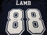 CeeDee Lamb of the Dallas Cowboys signed autographed football jersey PAAS COA 512