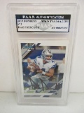 Dak Prescott of the Dallas Cowboys signed autographed slabbed sportscard PAAS Holo 095