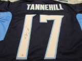 Ryan Tannehill of the Tennessee Titans signed autographed football jersey PAAS COA 483