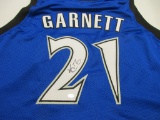 Kevin Garnett of the Minnesota Timberwolves signed autographed basketball jersey PAAS COA 467