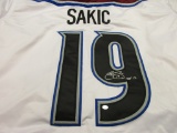 Joe Sakic of the Colorado Avalanche signed autographed hockey jersey PAAS COA 187