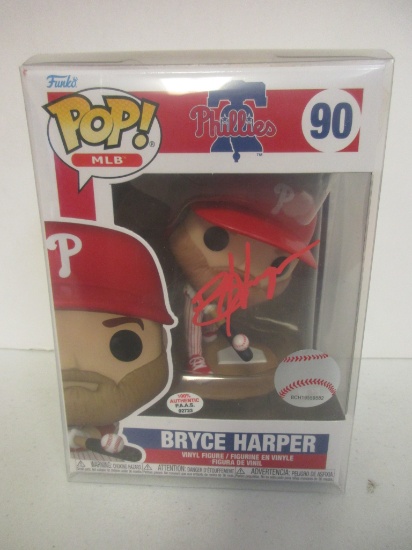 Bryce Harper of the Philadelphia Phillies signed autographed Funko Pop Figure PAAS COA 723