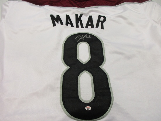 Cale Makar of the Colorado Avalanche signed autographed hockey jersey PAAS COA 603