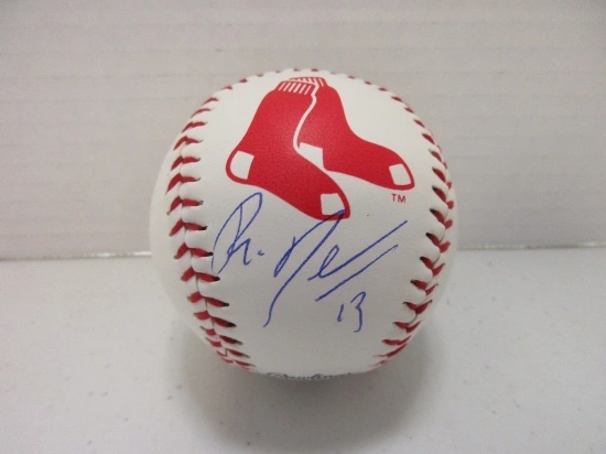 Rafael Devers of the Boston Red Sox signed autographed logo baseball PAAS COA 536