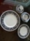 WEDGEWOOD Bone China Complete Plate Set / Made in England / Florentine Patters W1956