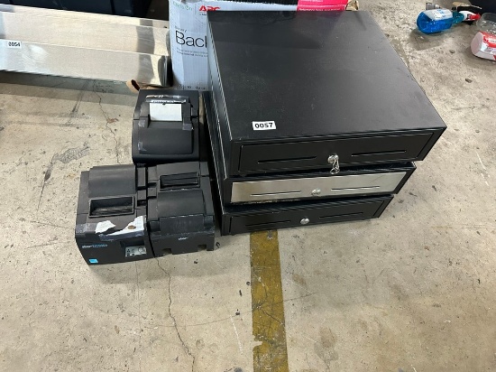 3 Printers , 3 Cash Registers , Verifone System