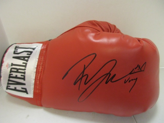 Ryan Garcia signed autographed boxing glove PAAS COA 537