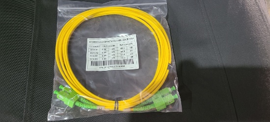 10 Meter Rolls of FIBER OPTIC Cable / Fire Wire Cable / All individually packed for easy re-sale