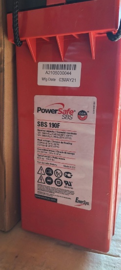 POWER SAFE Model SBS-190 Non-Spill EON Battery 12V Battery