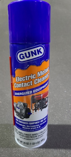 GUNK Electric Motor Contact Cleaner / Part # NM-1 Commercial Contact Cleaner in Spray Can