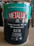 AUTOMOTICE COATINGS METALUX Blue Pearl National Rule Base Coat #9316 Brand New