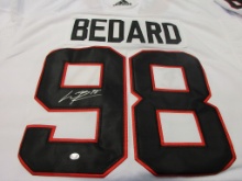 Connor Bedard of the Chicago Black Hawks signed