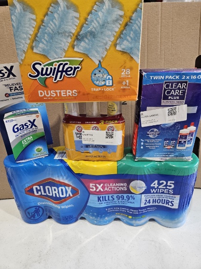 Swiffer Dusters - Clear Care - Clorox Wipes & Gas Ex