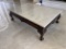 Large Marble Coffee Table, with Great Base, 42