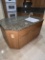 Free Standing Island, with Sink and Pull Out Drawers