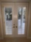 Exterior Double French Doors, Impact Glass, with Bahama Shutter 9 Ft X 6 Ft, (no screen)