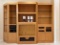 Large Oak Home Entertainment Center, 10 Ft X 15