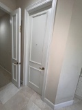 Interior Hardwood Door Going Into Toilet Area, 36