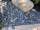 Lot, River Rocks and (1) Large Rock on Side A