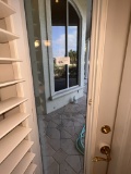 Exterior Impact Glass Bathroom Door, 30