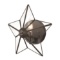 Elk Transitional Moravian Star 1-Light Wall Sconce In Oil Rubbed Bronze D4387