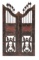 Modern Wall Panel In Intrinsic Art Pattern With Rustic Look Home Decor