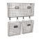 Imax Sleek and Modern Inspired Style Black Arturi Wall Organizer 83441