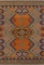 Jaipur AT07 Flat-Weave Durable  Wool Orange/Purple Area Rug ( 2X3 )