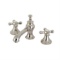Kingston Brass Widespread Bathroom Faucets With Polished Nickel KC7066AX