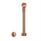 Native Trails Push To Seal Bath Waste And Overflow In Polished Copper DR290-PC
