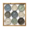 Stratton Home Decor Wood Frame And Metal Plates Wall Art S21013
