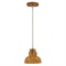 Yosemite One Light Pendant With Natural Finish WD03117