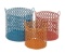 Modern And Unique Inspired Style Metal Basket Set Of 3 Home Decor 34976