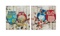 Classic And Contemporary Style Canvas Art 2 Assorted Home Decor 38518