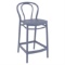 Siesta Victor Counter Stool Set of 2 Dark Gray ISP261-DGR