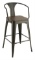 Coaster Wood And Metal Bar Stool 100737