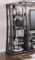 Coaster Metal Media Tower In Black/ Silver Finish 700682