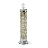 Unique Style Boulevard Etched Jar Kitchen, Living Room Home Accent Decor 14000