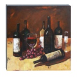 GwG Outlet Canvas Art on Wood Frame with Wine Country Appeal Wall 54574