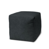 Joita Home Weave Dark Grey Indoor Outdoor Pouf Cover Only PORZ43282200