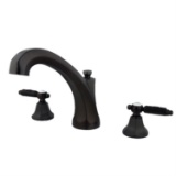 Kingston Brass Georgian Roman Tub Faucets In Oil Rubbed Bronze Finish KS4325GL