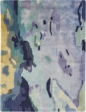Nourison Prismatic 2'x3' Blue and Grey Area Rug 099446394552