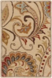 Surya AUR-1008 Aurora Classic Paisleys and Damasks Beige 2' x 3' Area Rug
