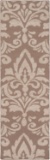 Surya Modern Stallman Wool 4' x 6' Area Rugs With Taupe And Light Gray Finish