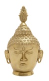 Traditional And Modern Style Aluminum Buddha Head Home Decor 16479