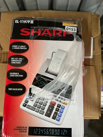 Sharp Electronic Printing Calculator